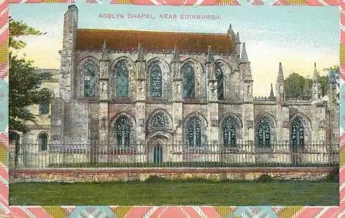 Scotland Edinburgh Roslyn chapel