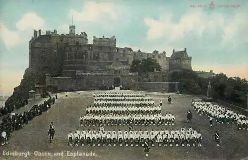 Scotland Edinburgh castle military parade quilt