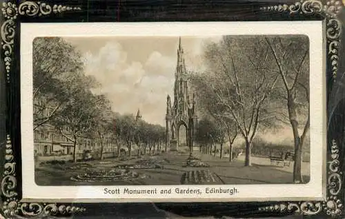 Scotland Edinburgh Scott monument