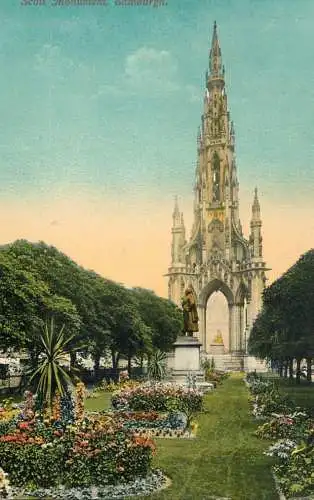 Scotland Edinburgh Scott monument