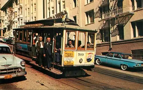 USA SAn Francisco CA cable car