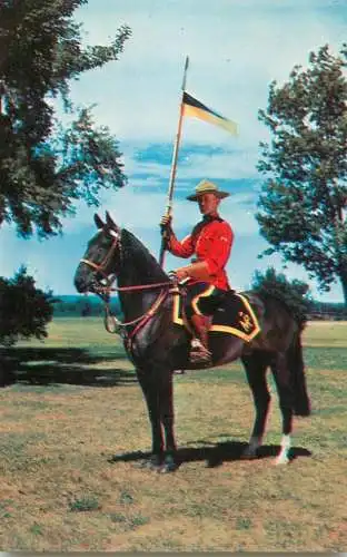 Canada Royal Canadian Mounted Police Officer in uniform