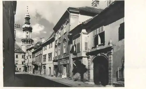 Postcard Hungary Sopron Kolostor utca Klostergasse
