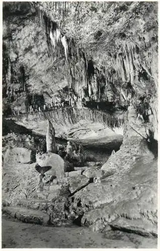 Postcard Belgium les grottes de Han sur Lesse la mosquee