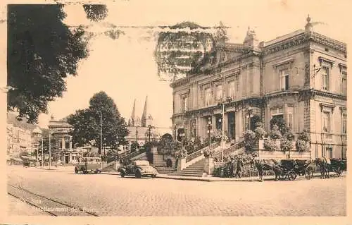 Postcard Belgium Spa etablissement des bains