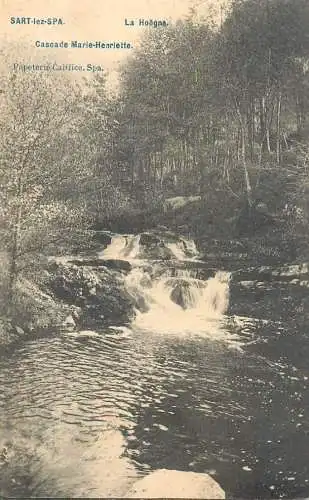 Postcard Belgium Sart lez Spa la Hoegne