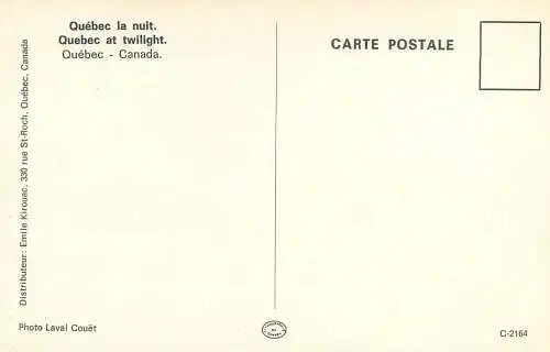 Canada Quebec nocturnal view