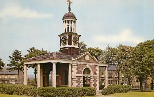 England Huddersfield Yorkshire Ravensknowle Park Old Cloth Hall Clock Tower