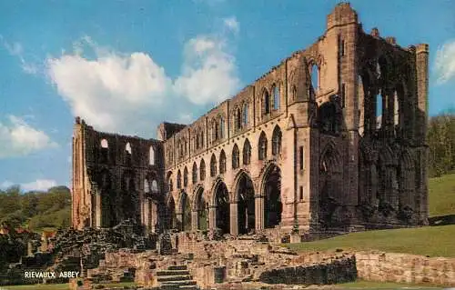 England Rievaulx Abbey ruins historical landmark