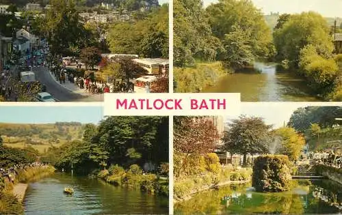 England Matlock Bath, Derbyshire multi view