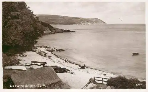 UK Isle of Man Garwick Beach