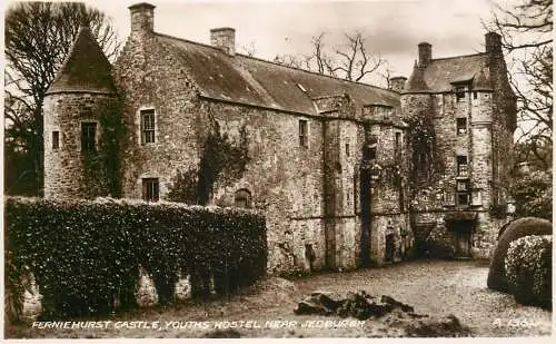Scotland Ferniehurst Castle Youth Hostel near Jedburgh