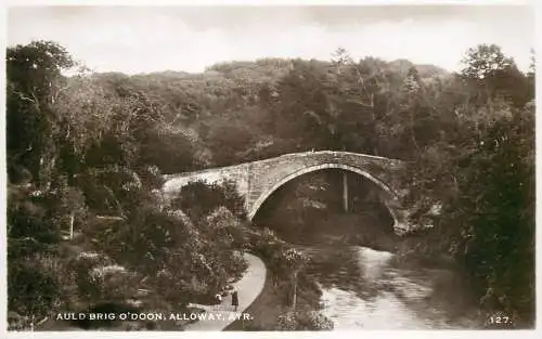 Scotland Alloway, Ayr Auld Brig O'Doon