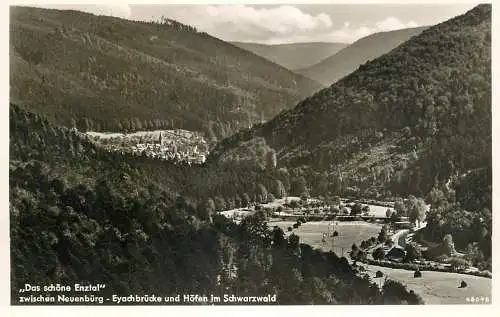 Germany Das schone Enztal Eyachbrucke und Hofen im Schwarzwald