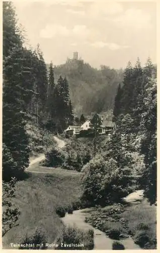 Germany Teinachtal mit Ruine Zavelstein