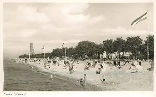 Germany Laboe strand beach view littoral types and scenes