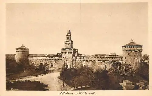 Italy Milano Il Castello