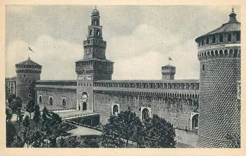Italy Milano Castello Sforzesco