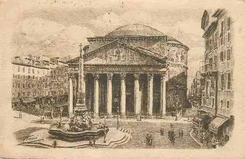 Italy Roma Pantheon di Agrippa