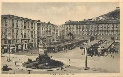 Italia Napoli Piazza Municipio