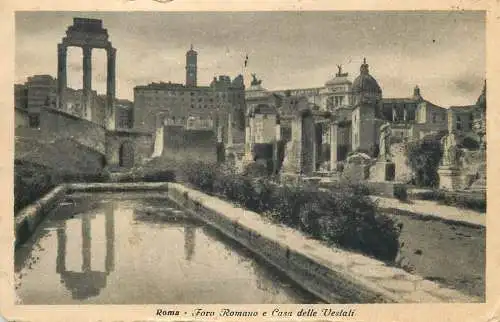 Italy Foro Romano e Casa delle Vestali