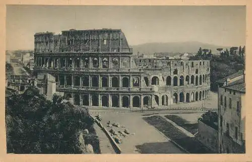 Italy Roma Anfiteatro Flavio o Colosseo