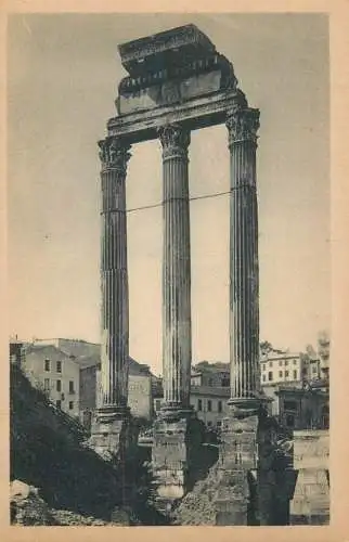 Italy Roma Tempio di Castore & Polluce