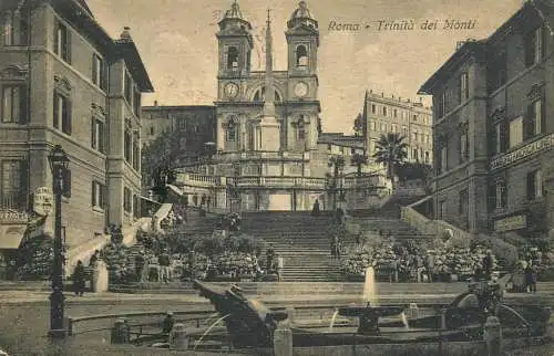 Italy Roma Trinita dei Monti