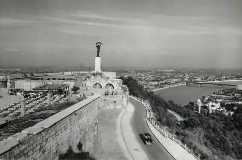 Hungary Budapest citadel with the Liberation monument