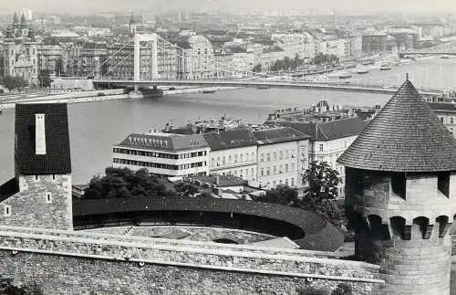 Hungary Budapest Danube bastion tower