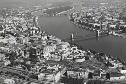 Hungary Budapest Danube and panorama