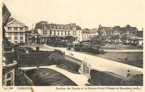 France Cabourg Jardins du Casino & le Grand Hotel