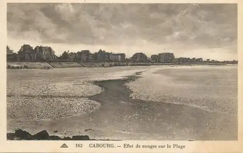 France Cabourg Effet de nuages sur la Plage
