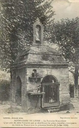 France Notre Dame de Liesse (Aisne) La Fontaine Miraculeuse