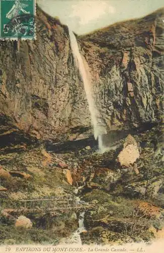 France Environs du Mont Dore La Grande Cascade