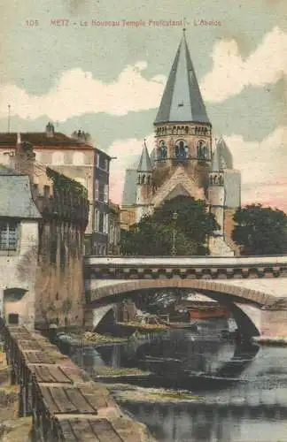 France Metz - Le Nouveau Temple Protestant, L'Abside