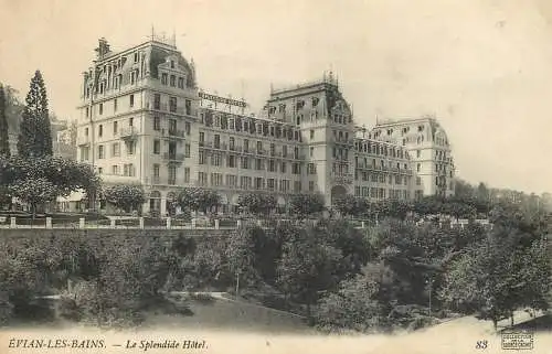 France Evian-les-Bains Le Splendide Hotel