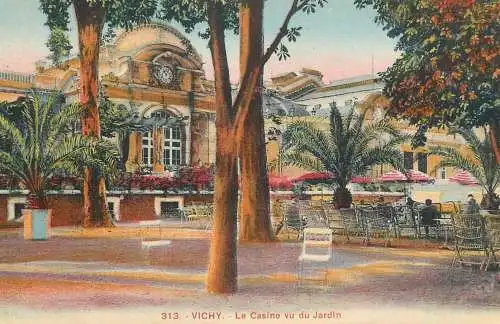 France Vichy Casino vu du jardin