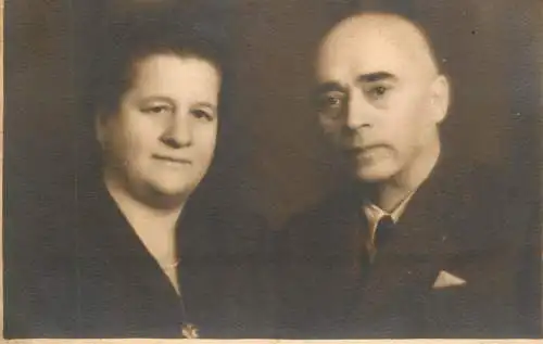 Romania souvenir photo postcard studio Fagaras 1947