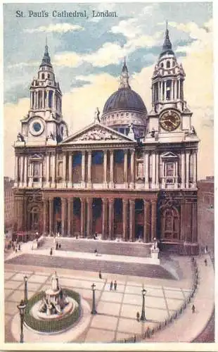 United Kingdom England London St. Paul's Cathedral
