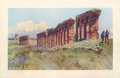 Italy Rome Claudio's aqueduct