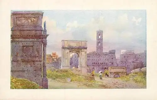 Italy Rome Roman forum
