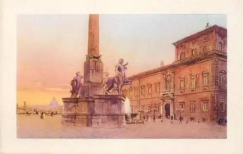Italy Rome Quirinale square