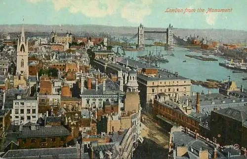 United Kingdom England London from the Monument