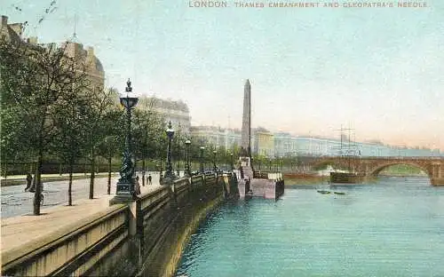 United Kingdom England London Cleopatra's Needle