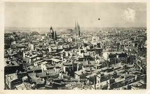 France Bordeaux (Gironde) panorama de la Ville