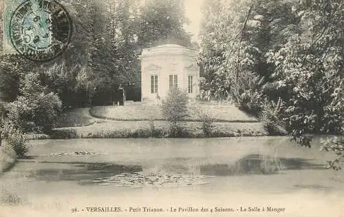 France Versailles Petit Trianon La Maison Pavillon des Quatre Saisons La Salle a Manger