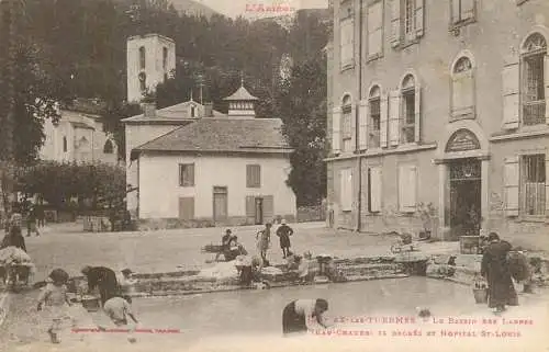 France Ax-les-Thermes Bassin des Ladres & Hopital St-Louis