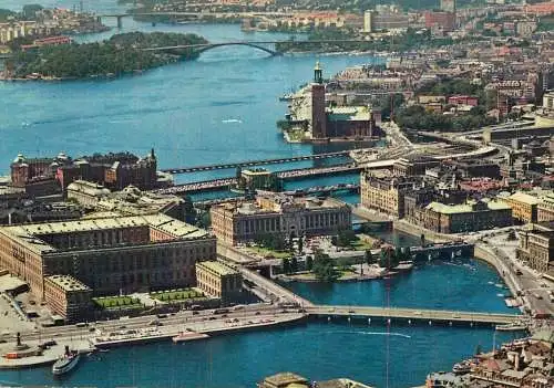 Sweden  Stockholm Castle & City Hall
