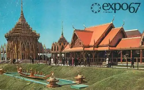 Canada Montreal Expo 1967 Pavilion of Thailand